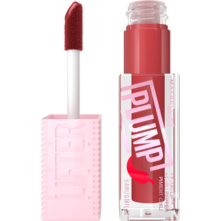 Maybelline New York Lifter plump 006 Lucidalabbra Hot Chili, 5,4 ml