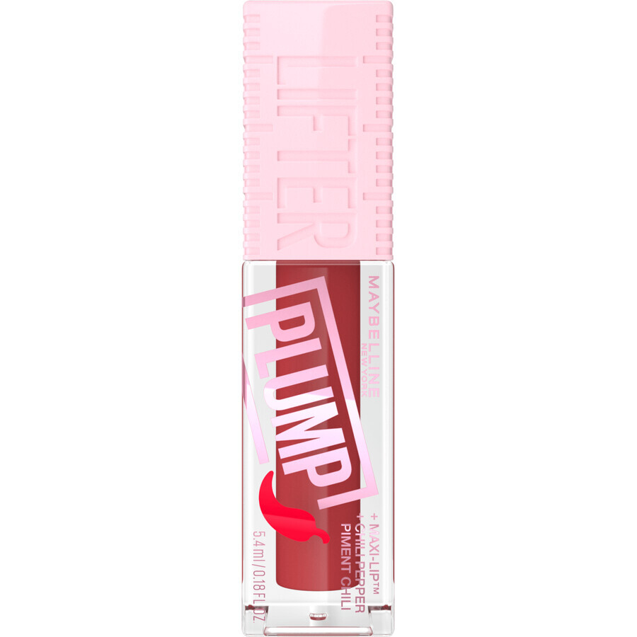 Maybelline New York Lifter plump 006 Lucidalabbra Hot Chili, 5,4 ml