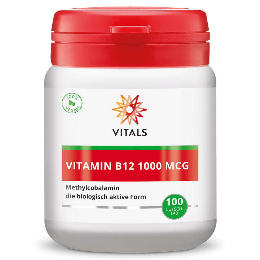 Vitamin B12 (Methylcobalamin) 1000 mg 100 cpr, Vitals