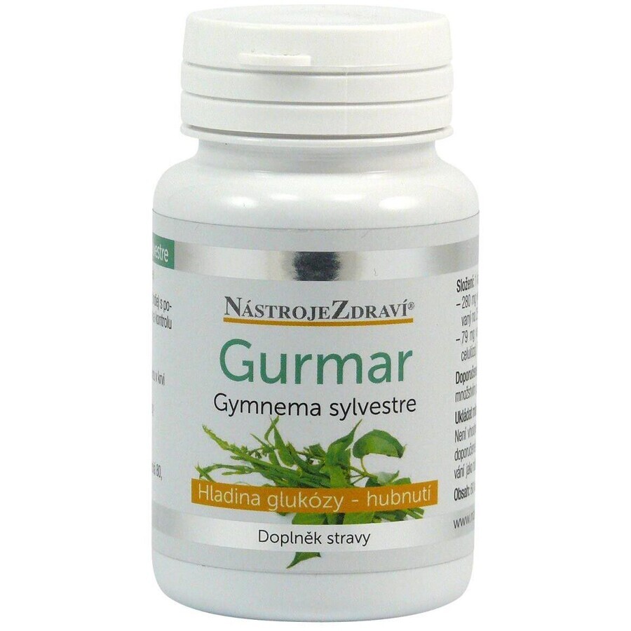 Gezondheidsmiddelen Gurmar Gymnema sylvestre 60 capsules