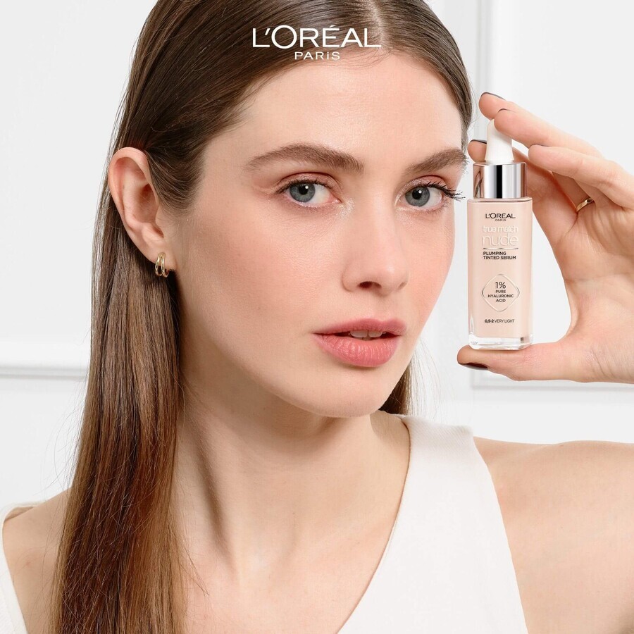 L'Oréal Paris True Match Suero Maquillaje Nude 0,5-2 Muy Claro 30 ml