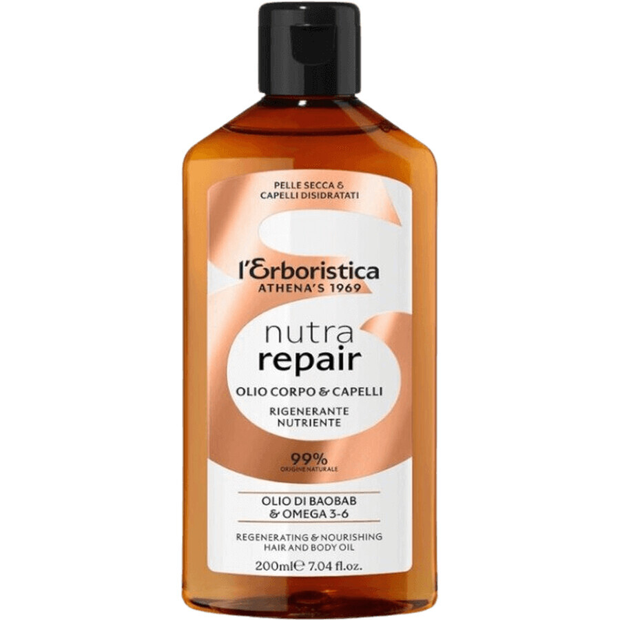 Erboristica Nutra Repair ulei pentru corp și păr 200 ml