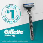 Gillette Mach3 geschenkset - scheerapparaat + 1 vervangend opzetstuk + gel