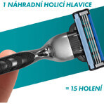 Gillette Mach3 geschenkset - scheerapparaat + 1 vervangend opzetstuk + gel