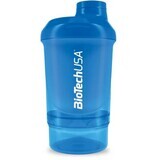 BiotechUSA SHAKER NANO bleu 300 ml + 150 ml