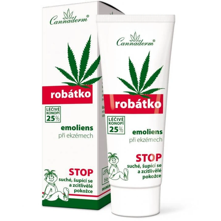 Cannaderm ROBATH Atopic krem zmiękczający 75 g: ceny i cechy