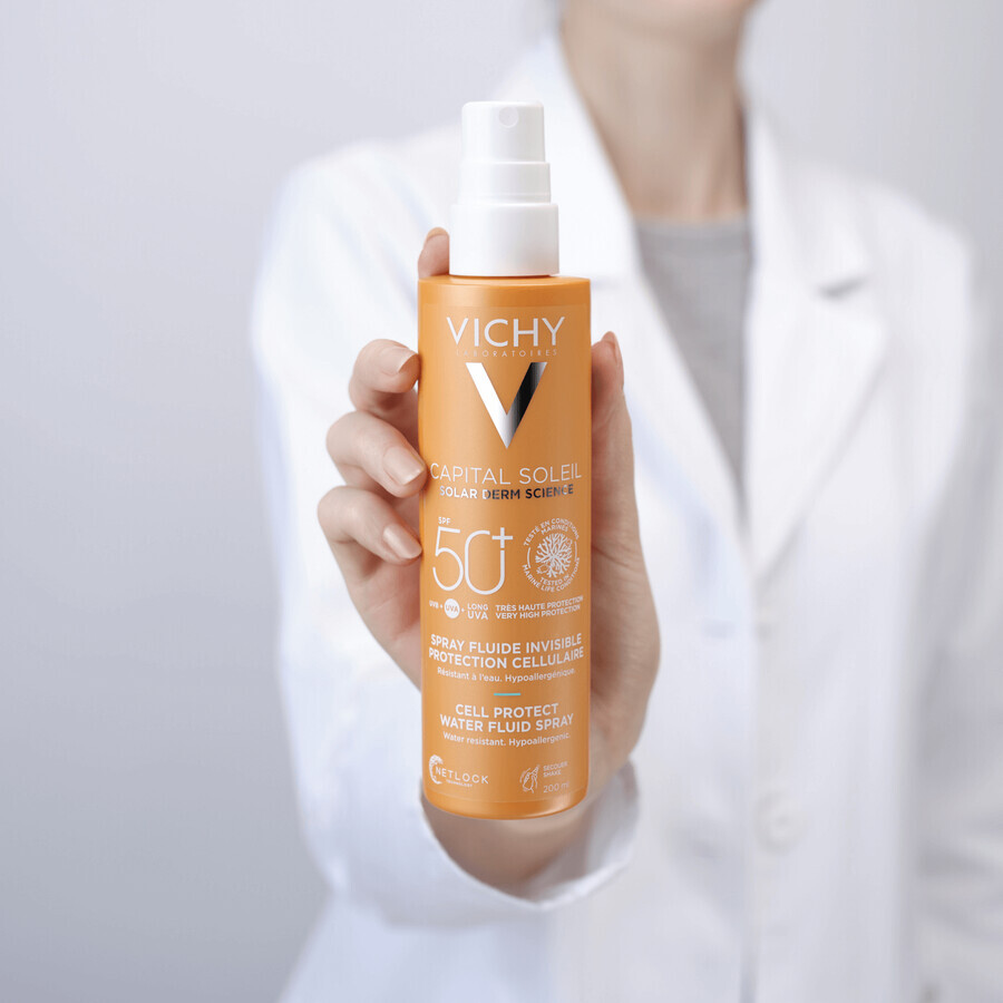 Vichy Capital Soleil Spray fluide imperméable SPF50+ 200 ml