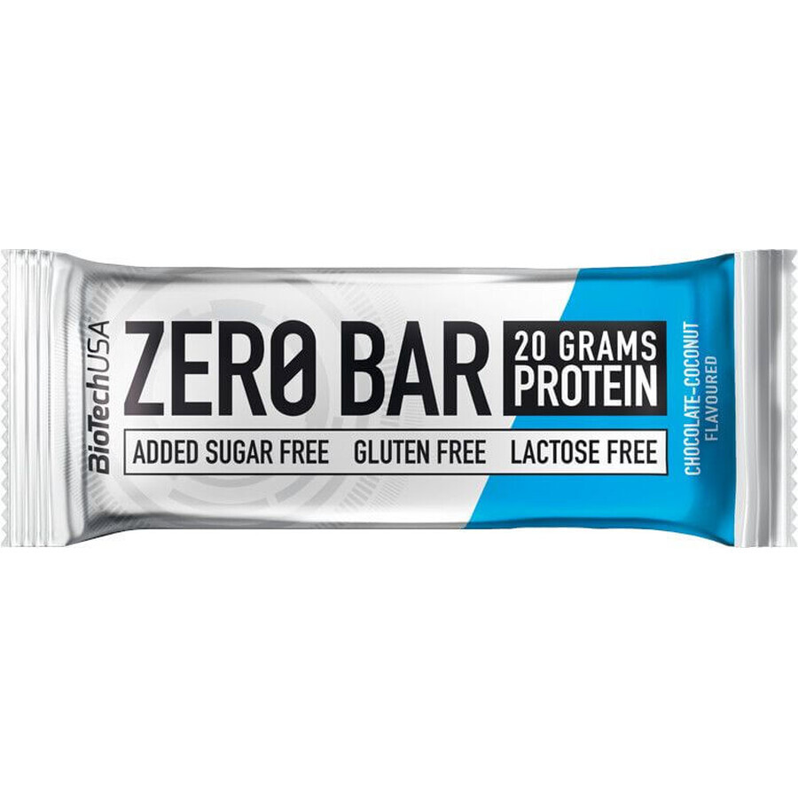 BiotechUSA ZERO (BARRE) chocolat-coco 50 g