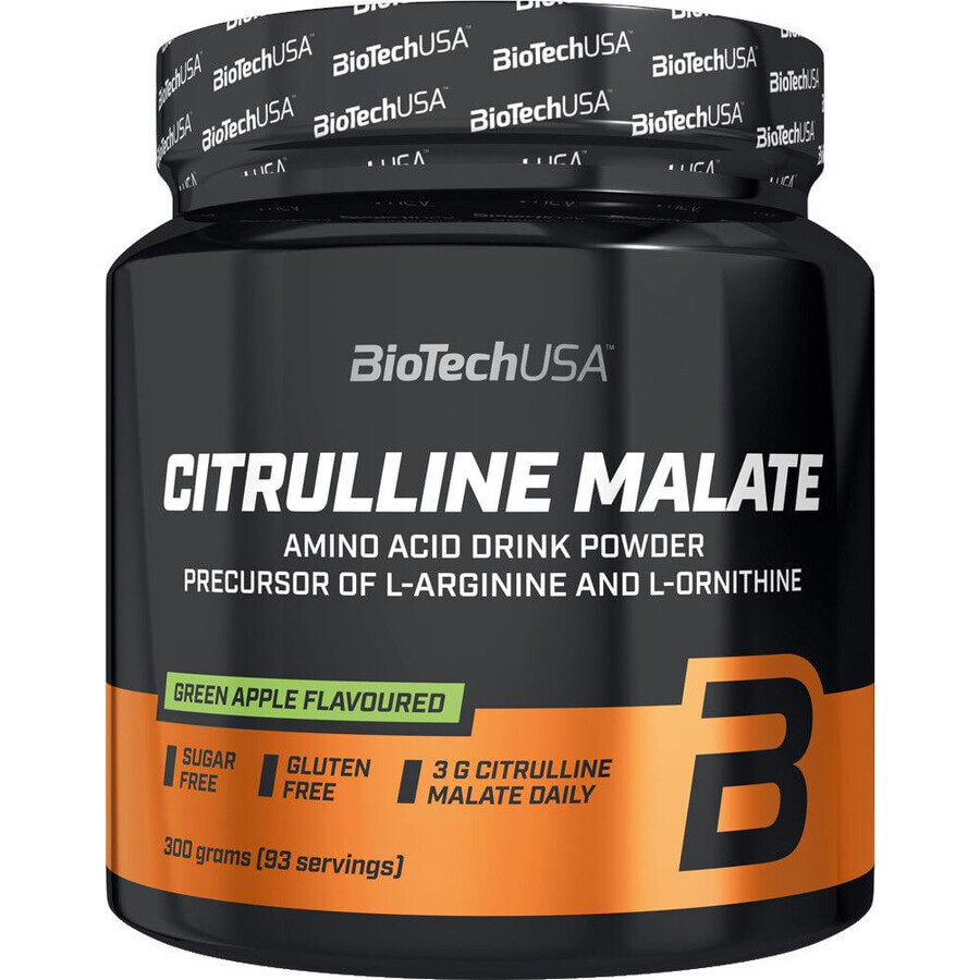 BiotechUSA Citrulline (malate) Pomme Verte 300 g