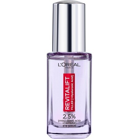 L'Oréal Paris Eye Serum with 2.5% Hyaluronic Acid Revitalift Filler 20 ml