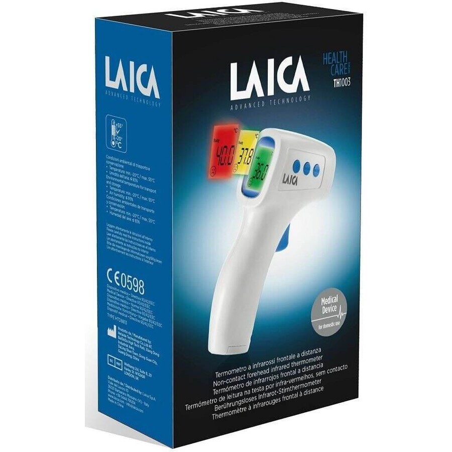 Laica TH1003 thermomètre frontal numérique infrarouge sans contact