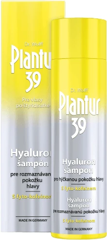Plantur 39 Hyaluron Anti-verlies shampoo voor droge en jeukende hoofdhuid 250 ml