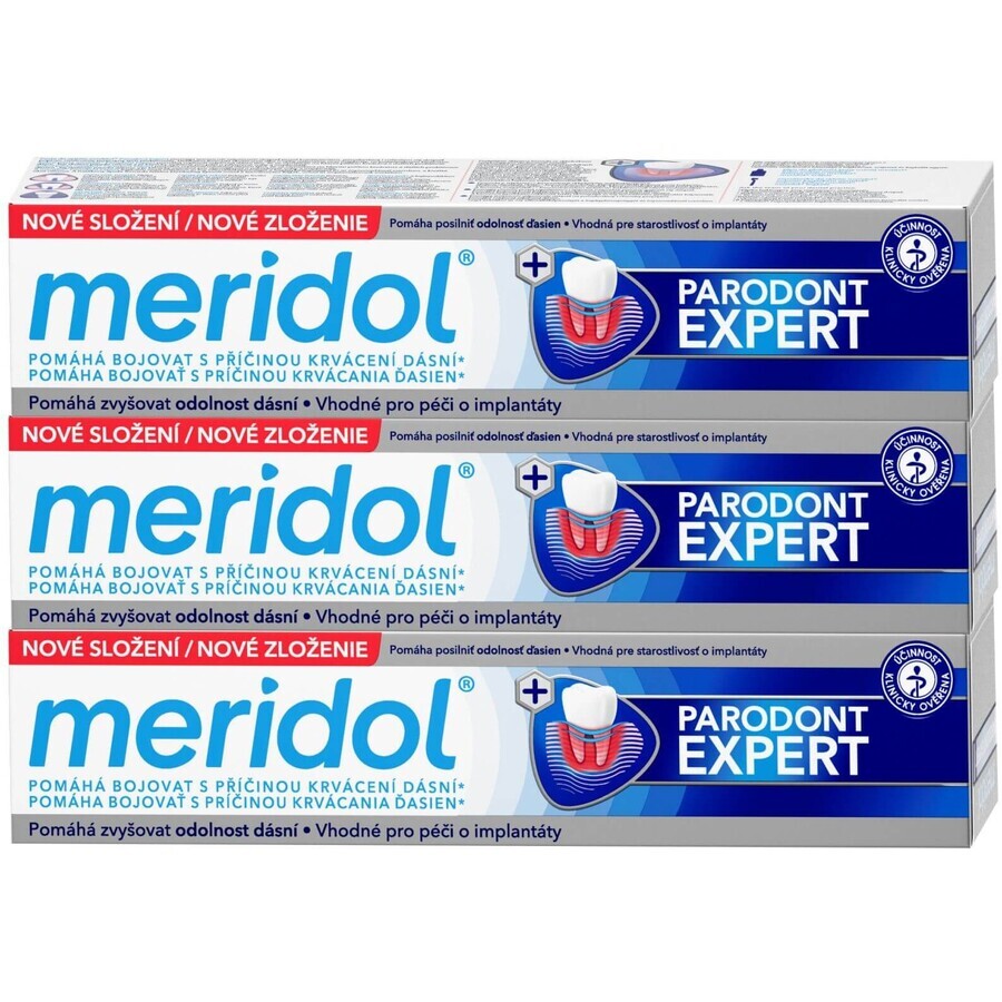 Meridol Parodont Expert Tandpasta 3 x 75 ml