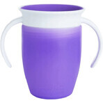 Munchkin Junior 360° non-flowing cup with purple ears 207 ml 207 ml