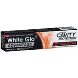 Tandpasta White Glo Advantage Houtskool 140 g