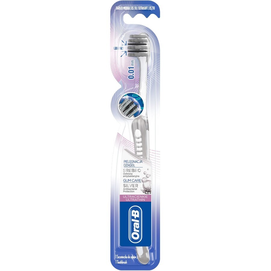 Oral-B Ultra Dunne Zilveren Tandenborstel