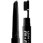 NYX Professional Makeup Fill & Fluff Matita per sopracciglia Matita per sopracciglia - Marrone cenere 0,2 g