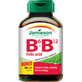 Jamieson Vitamins B6, B12 and folic acid 110 tablets