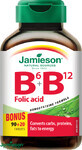 Jamieson Vitaminen B6, B12 en foliumzuur 110 tabletten