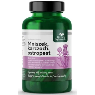 Dandelion, artichoke, thistle 60 capsules Dr Ewa Dabrowska