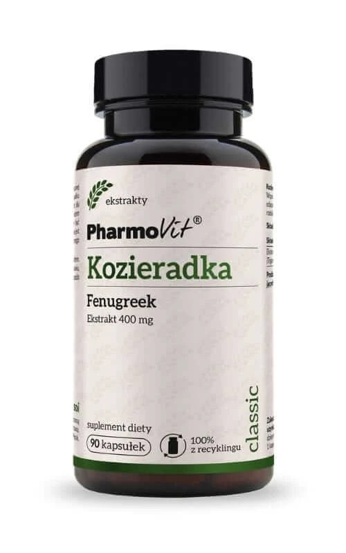 Fenegriek extract 400 mg 90 capsules Pharmovit Classic