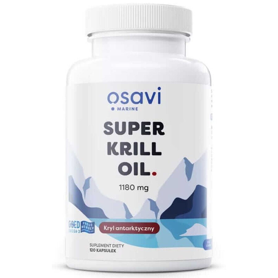 Super Krill Oil 1180 mg 120 capsules Osavi