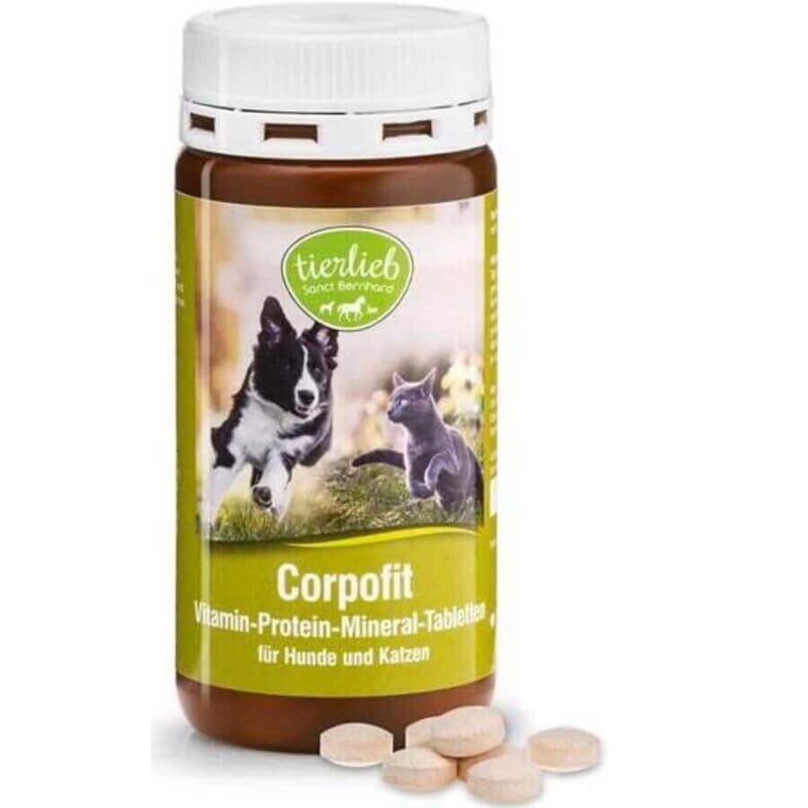 Corpofit - vitaliteit voor honden en katten 150 tabl. Tierlieb Sanct Bernhard