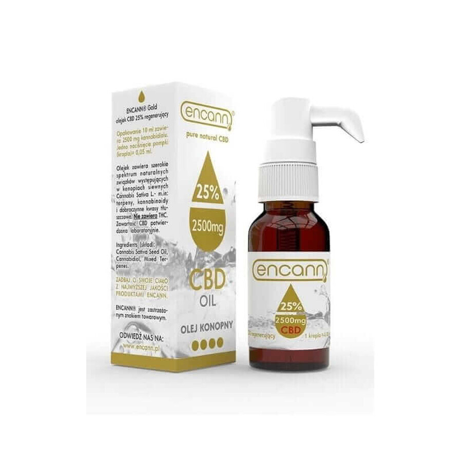 Hennepolie 25% Encann CBD 10ml