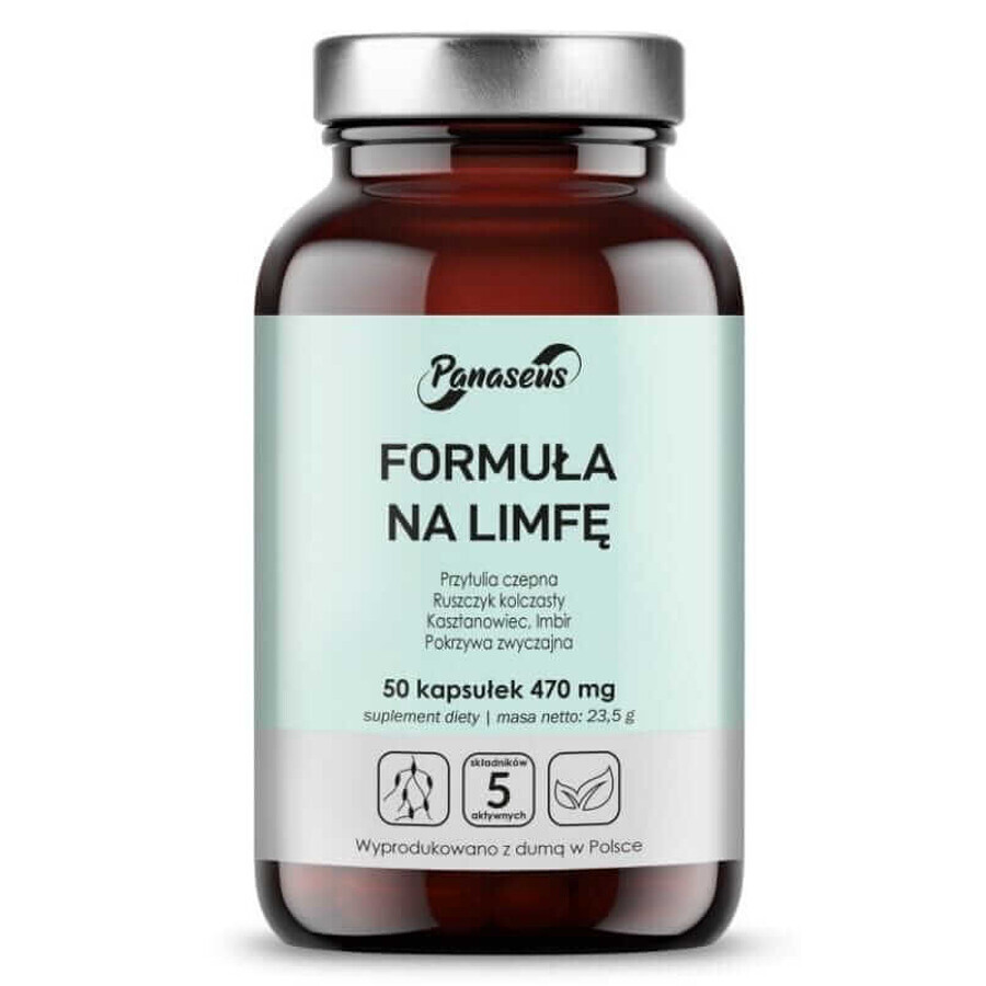 Formulă limfatică 50 capsule Panaseus