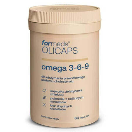 Olicaps OMEGA 3-6-9 ( 60 capsules) Vormen