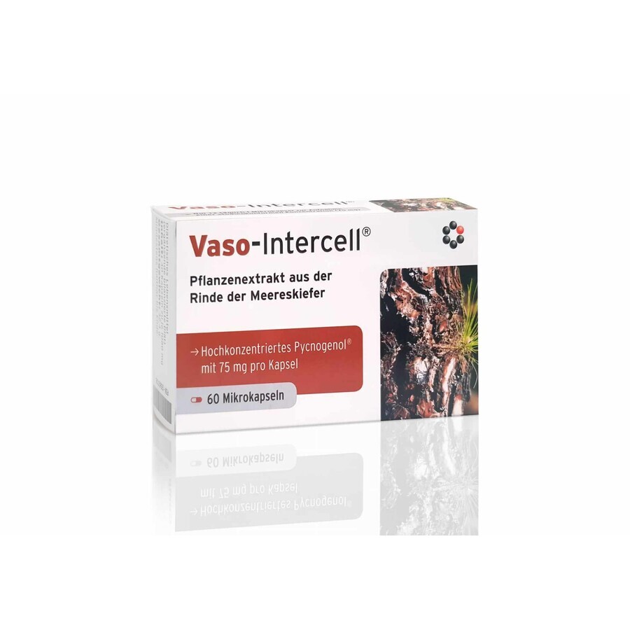 Vaso-Intercell Pycnogenol 75% 60 Kapseln, Intercell