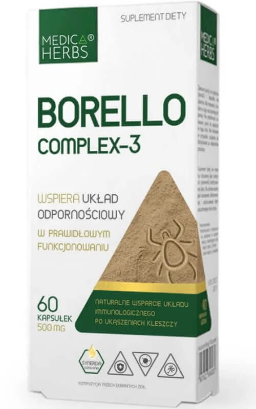 Borello Complex-3 60 capsules Medica Herbs