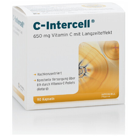 C-Intercell Extended-release Vitamine C - 650 mg 90 capsules