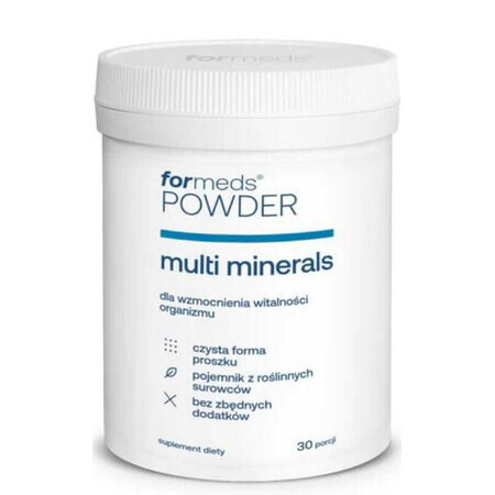 POWDER multi minerals powder 30 servings Formeds