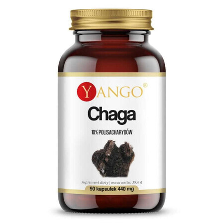 Chaga-extract 10% polysacharide (90 capsules) YANGO