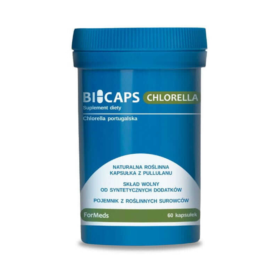 Bicaps Chlorella Portugal 60 caps 530mg, Formeds