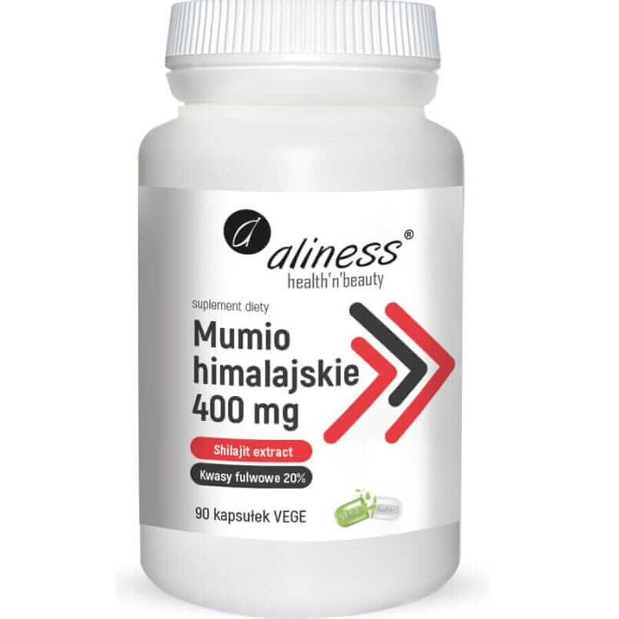 Himalaya mumie 400 mg 90 plantaardige capsules Aliness