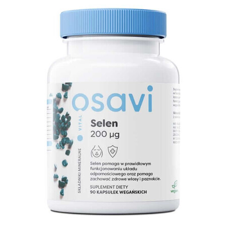 Osavi Selenium 200mcg 90 capsules