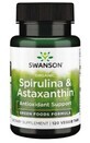 Spirulina &amp; Astaxanthine 120 tabletten Swanson