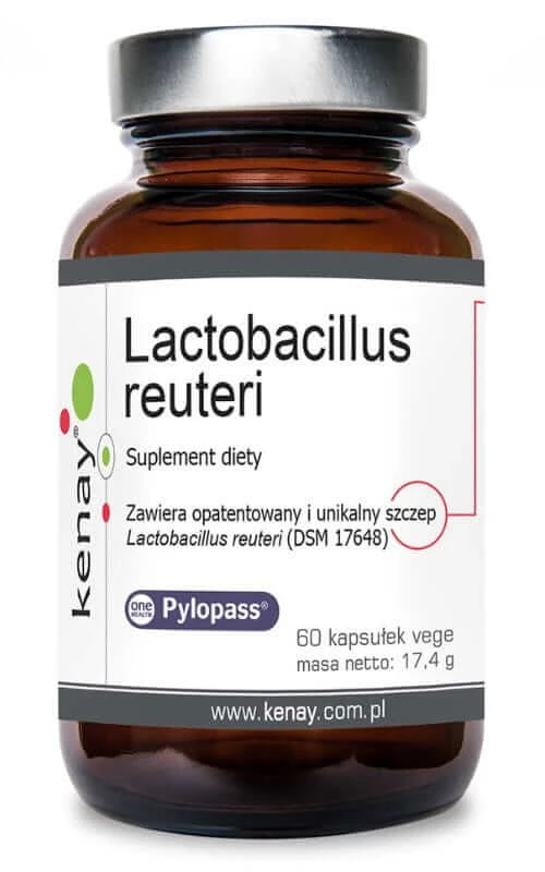 Lactobacillus reuter Pylopass 60 capsules Kenay