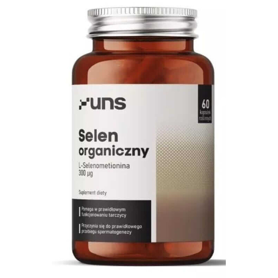 Seleniu organic 200mcg 60 capsule UNS