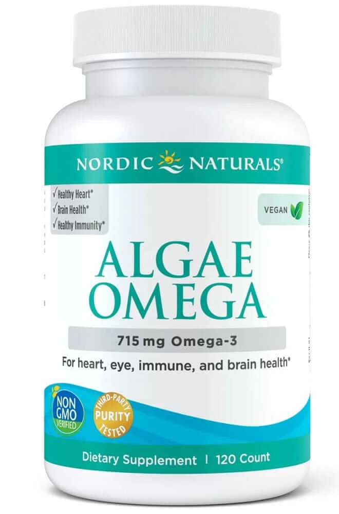 Vegan Omega 3 van algen 120 capsules Nordic Naturals