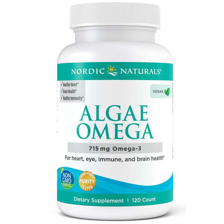 Vegan Omega 3 van algen 120 capsules Nordic Naturals