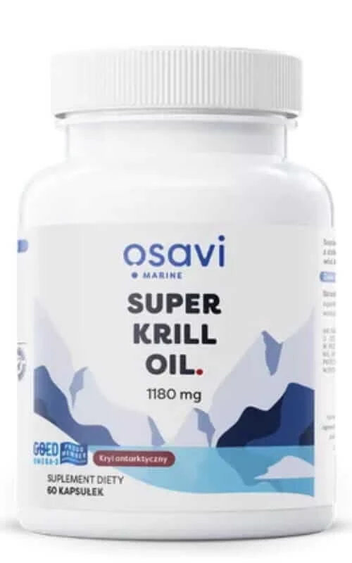 Super Krill Olie 1180 mg 60 capsules Osavi
