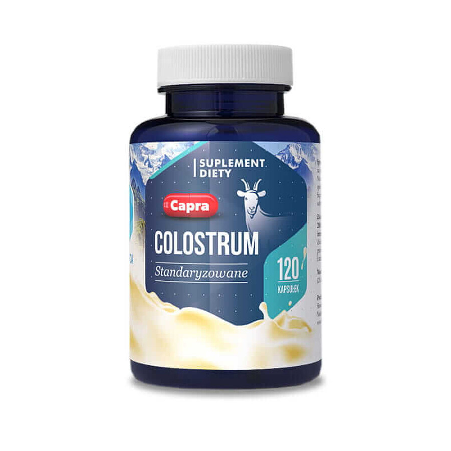 Colostrum Capra 460mg 120 caps. Hepatica - Colostru de capră