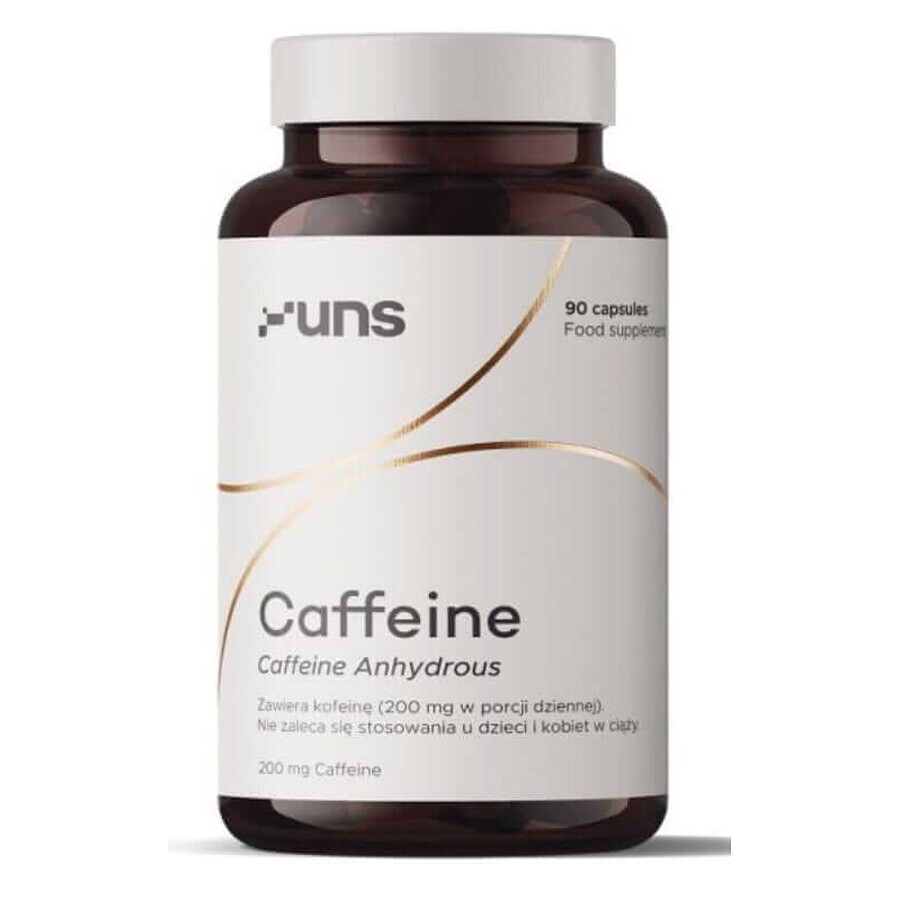 Cafeïne 200mg 90 capsules UNS