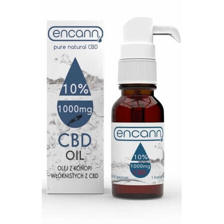 Hennep CBD olie 10% ENCANN 10ml