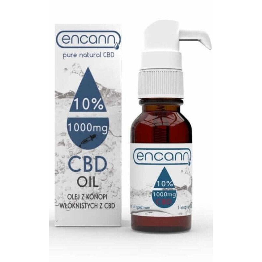 Hennep CBD olie 10% ENCANN 10ml