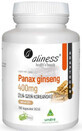 Panax ginseng 400mg - 100 capsules Koreaanse ginseng ginsenoside Aliness