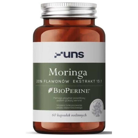 Moringa 20% flavone 60 capsule UNS